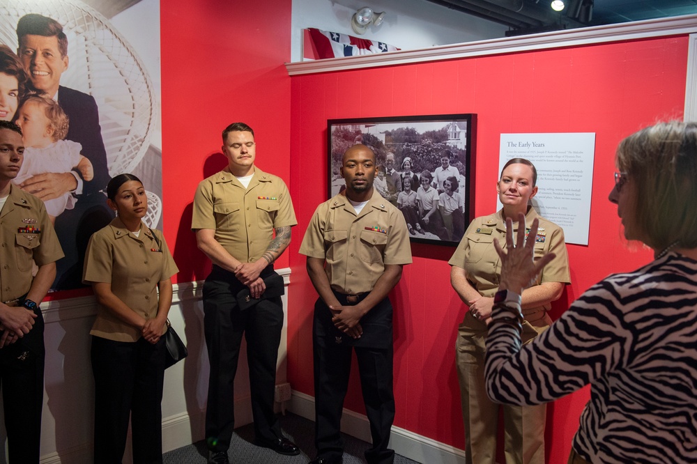 PCU JFK Sailors Visits Boston