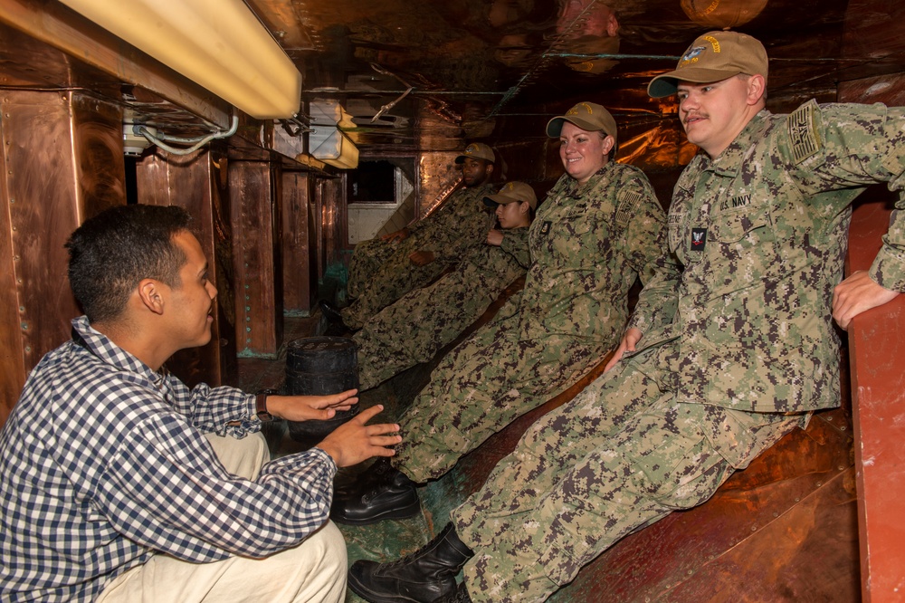 PCU JFK Sailors Visits Boston