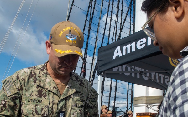 PCU JFK Sailors Visit Boston