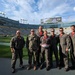 U.S Navy P-8A Poseidon Conducts Flyover for the Green Bay Packers