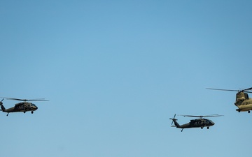 1st “Air Cav” Takes to the Skies Over Texas Motor Speedway