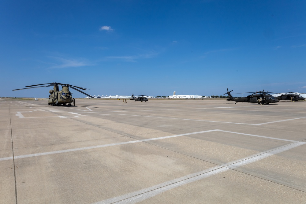 1st “Air Cav” Takes to the Skies Over Texas Motor Speedway