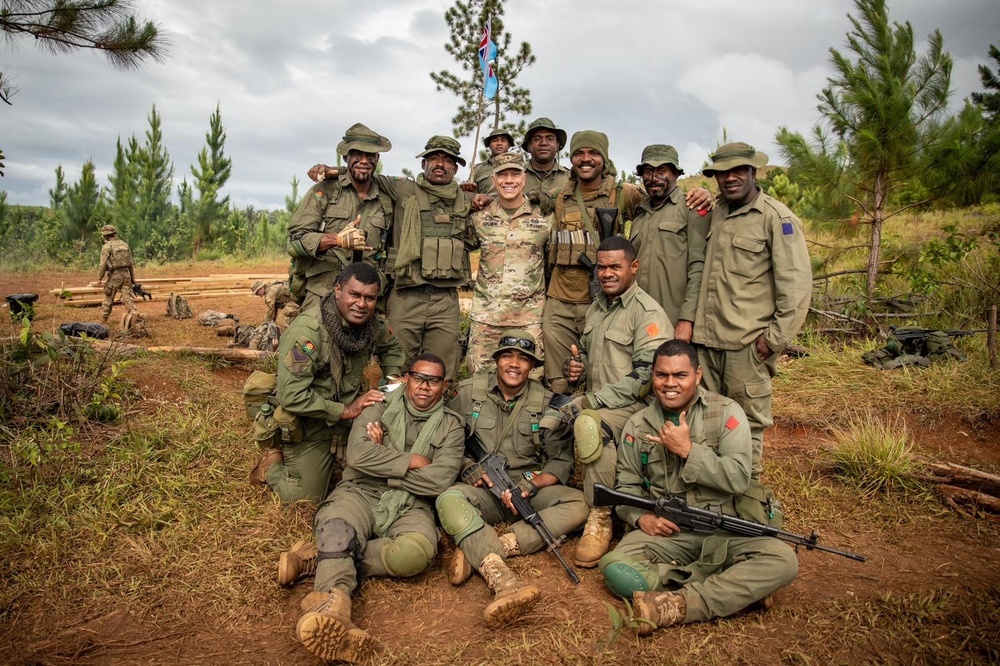 Nevada Army Guard leadership visits Exercise Cartwheel in Fiji