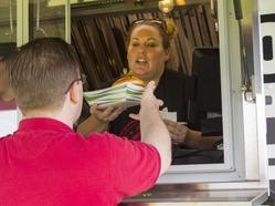 Wright-Patt, Sinclair collaborate to bring food truck lessons to the classroom