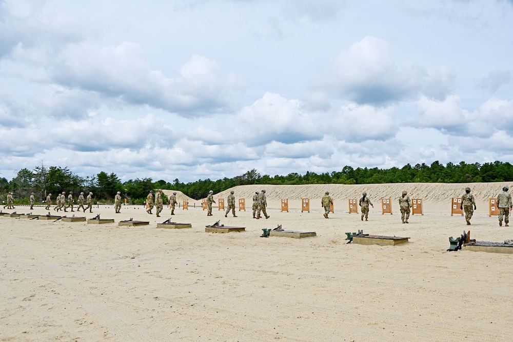 FORT DIX-327th QM BN Zero and Grouping RANGE 20. 22nd September 2023