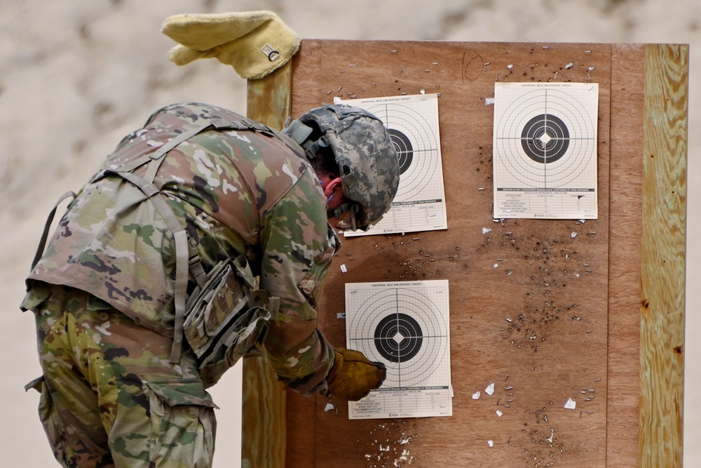 FORT DIX-327th QM BN Zero and Grouping RANGE 20. 22nd September 2023