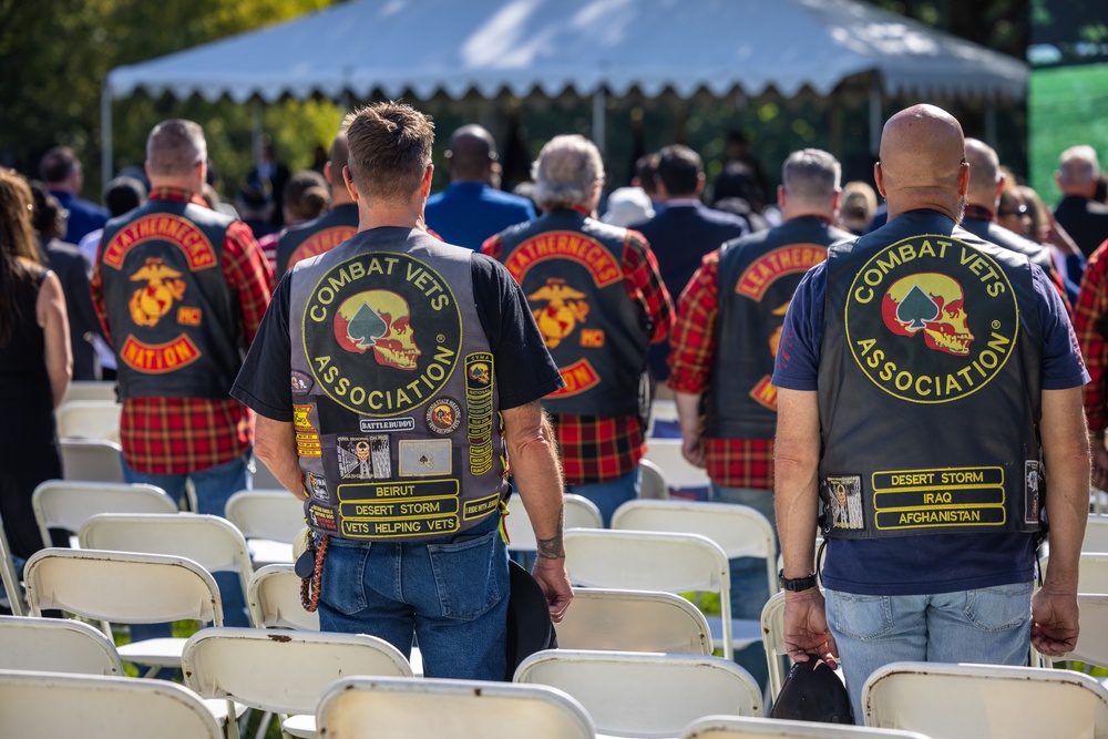 National Memorial Cemetery at Quantico hosts the 50th Anniversary celebration of the National Cemetery Administration