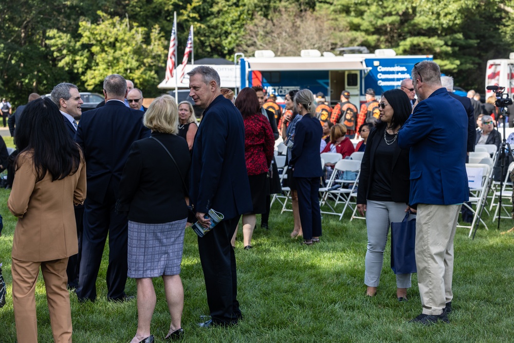 National Memorial Cemetery at Quantico hosts the 50th Anniversary celebration of the National Cemetery Administration