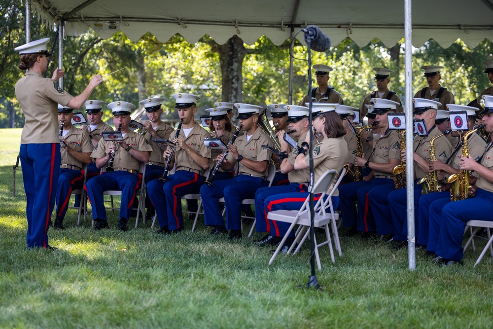 National Memorial Cemetery at Quantico hosts the 50th Anniversary celebration of the National Cemetery Administration