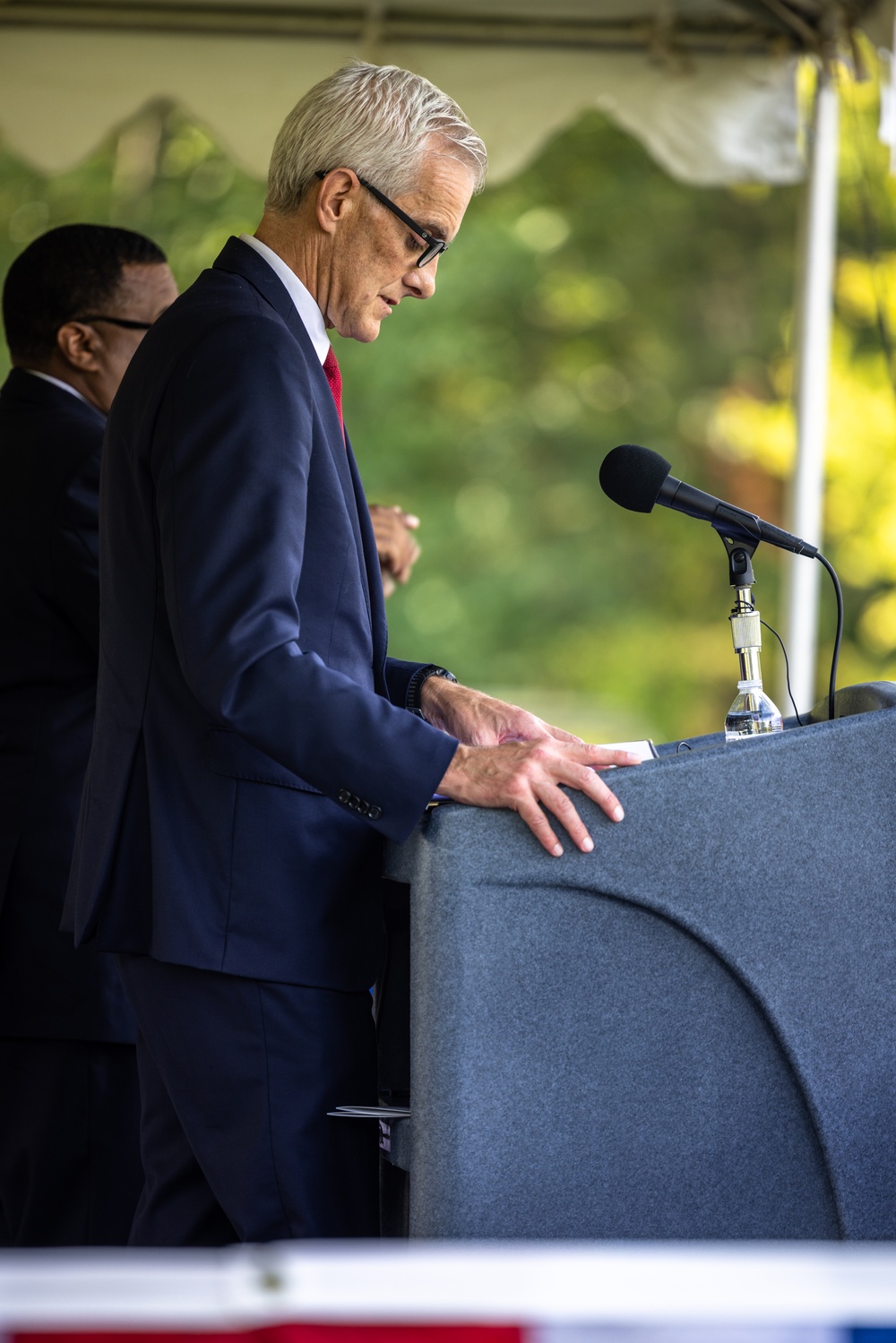 National Memorial Cemetery at Quantico hosts the 50th Anniversary celebration of the National Cemetery