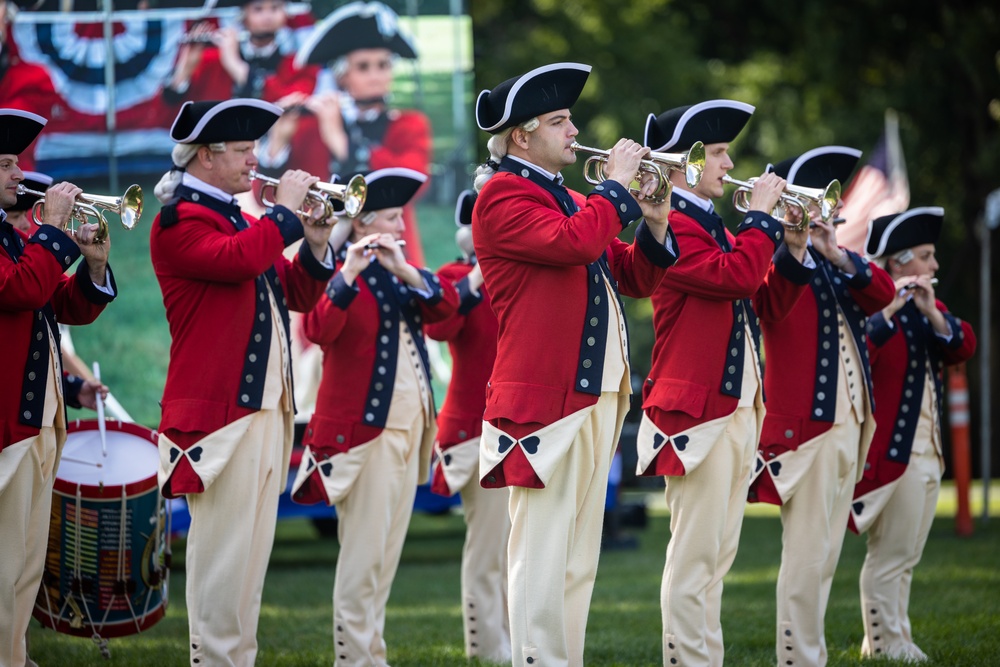 National Memorial Cemetery at Quantico hosts the 50th Anniversary celebration of the National Cemetery Administration