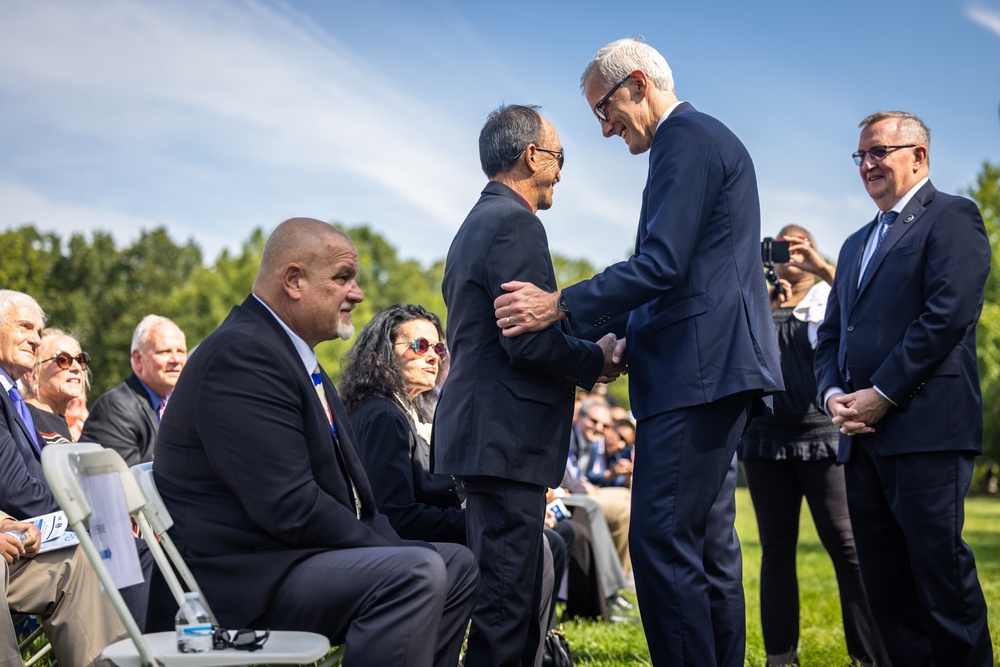 National Memorial Cemetery at Quantico hosts the 50th Anniversary celebration of the National Cemetery Administration