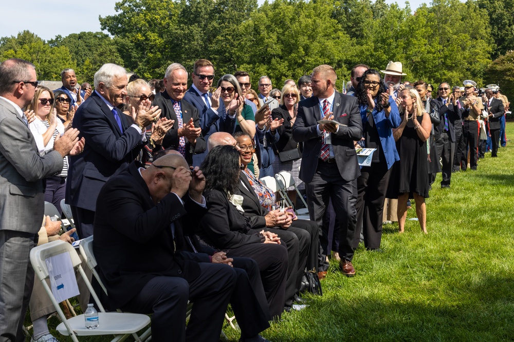 National Memorial Cemetery at Quantico hosts the 50th Anniversary celebration of the National Cemetery Administration