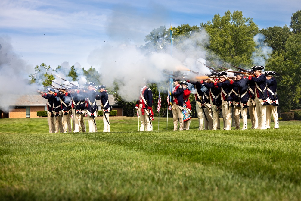 National Memorial Cemetery at Quantico hosts the 50th Anniversary celebration of the National Cemetery Administration