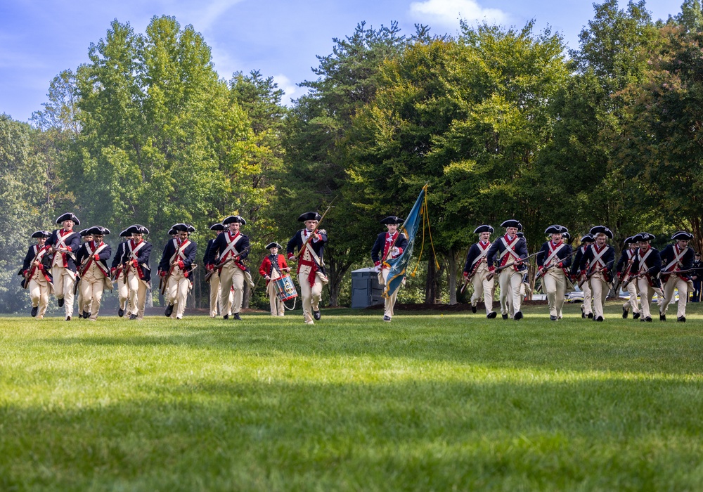 National Memorial Cemetery at Quantico hosts the 50th Anniversary celebration of the National Cemetery Administration