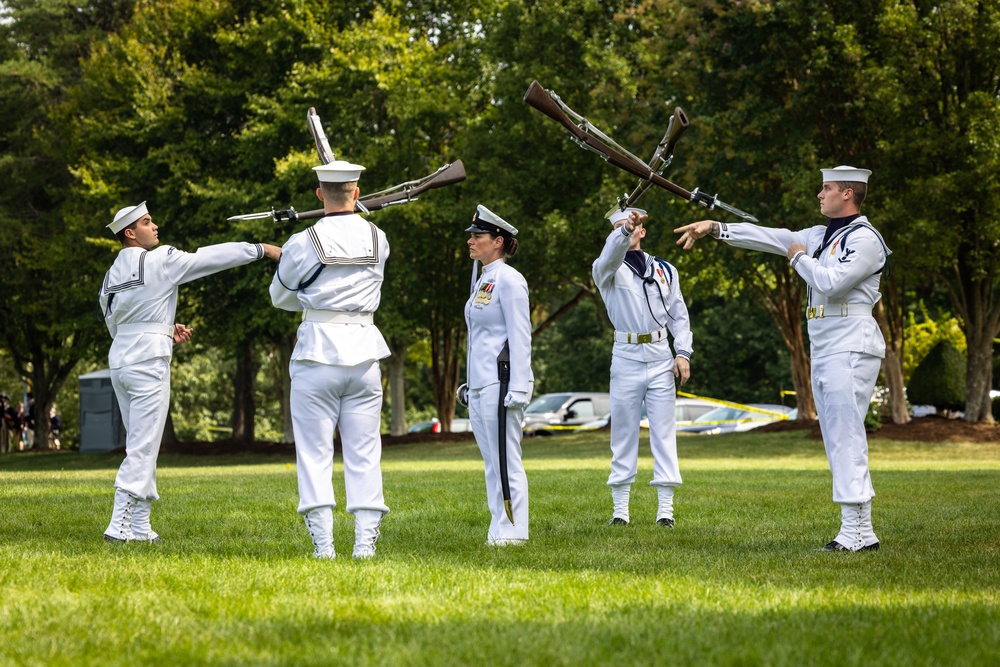 National Memorial Cemetery at Quantico hosts the 50th Anniversary celebration of the National Cemetery Administration