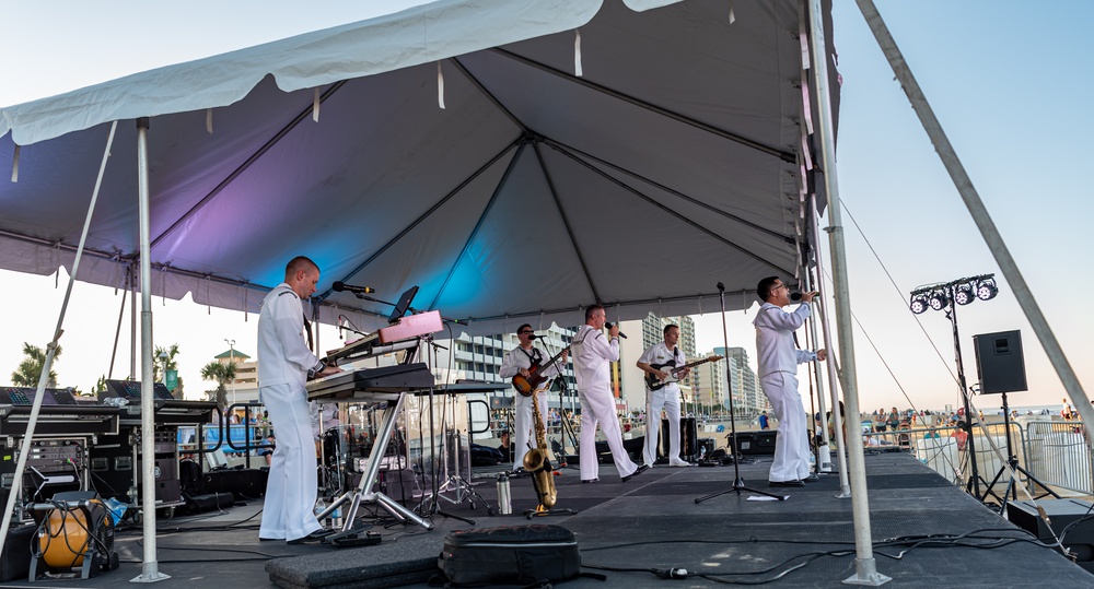 U.S. Fleet Forces Band Concert at NAS Oceana Air Show Beach Blast 2023