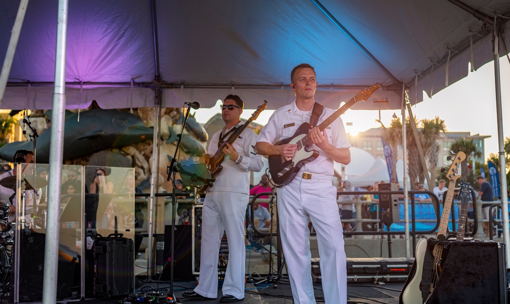 U.S. Fleet Forces Band Concert at NAS Oceana Air Show Beach Blast 2023