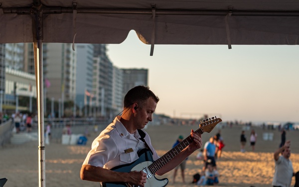 U.S. Fleet Forces Band Concert at NAS Oceana Air Show Beach Blast 2023