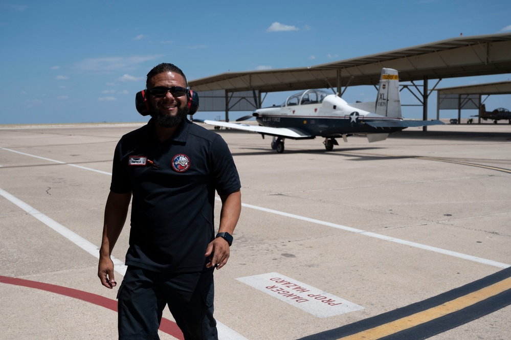 Celebrating Hispanic Heritage Month on the flight line