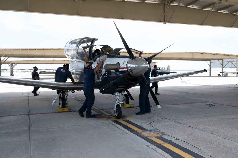 Celebrating Hispanic Heritage Month on the flight line