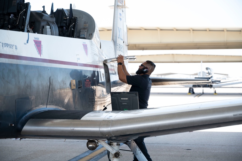 Celebrating Hispanic Heritage Month on the flight line