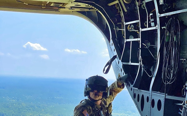 Warfighter Participating in Thunderstrike II at Camp Shelby