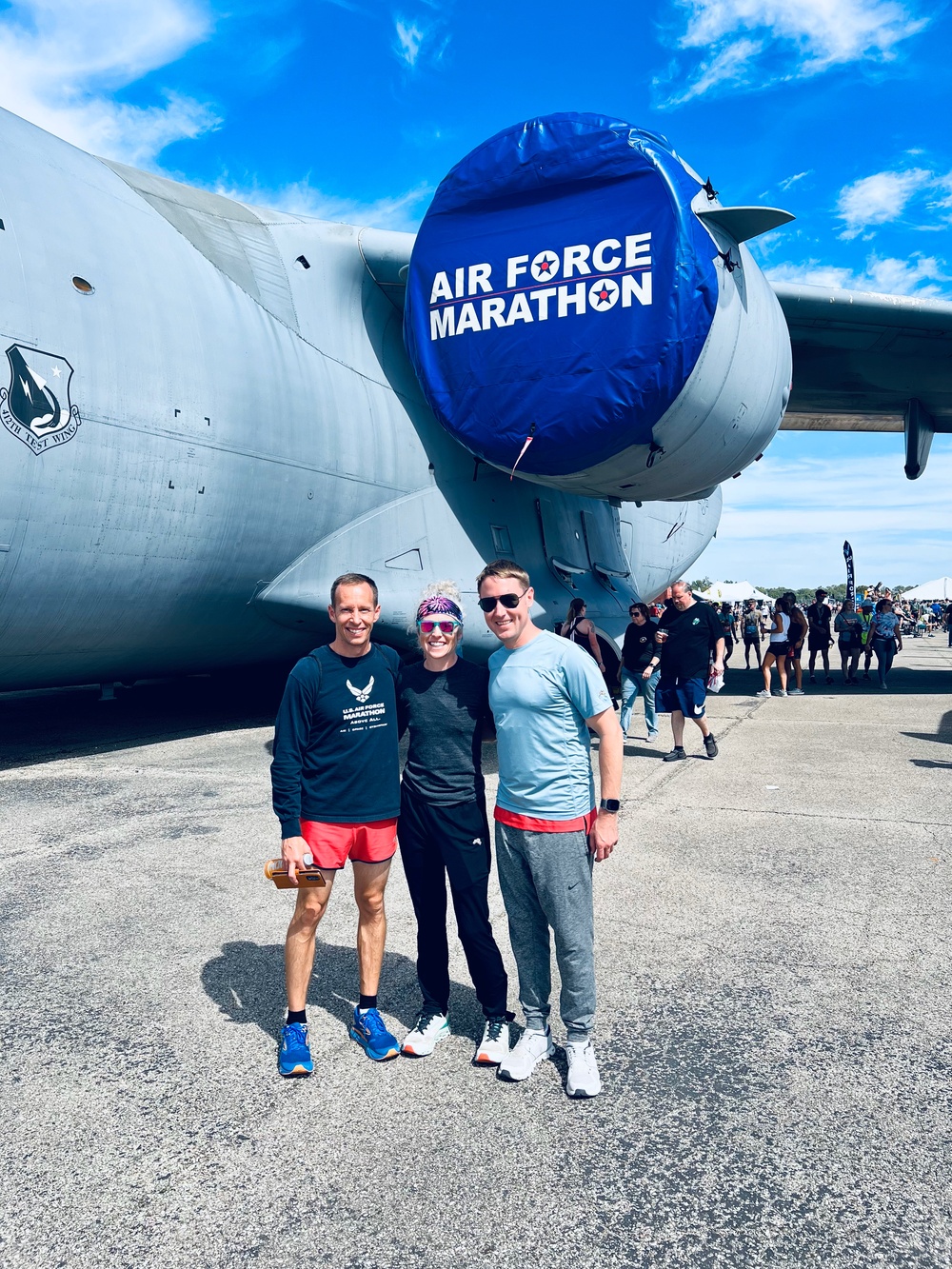 340th FTG, 559th FTS team finish first in AF Marathon 3-person relay