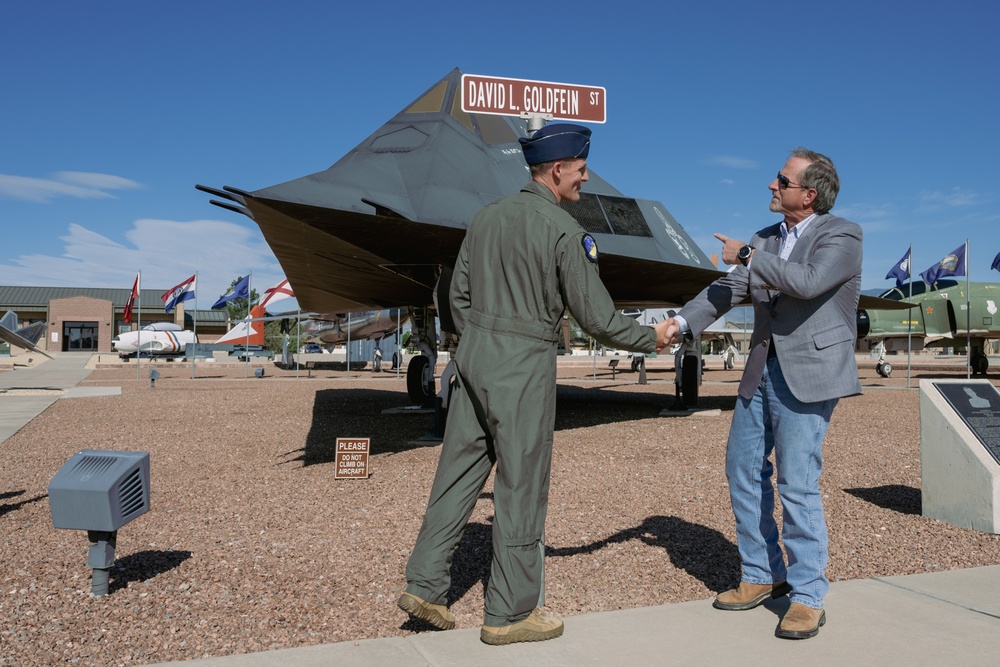 Holloman renames street after former CSAF