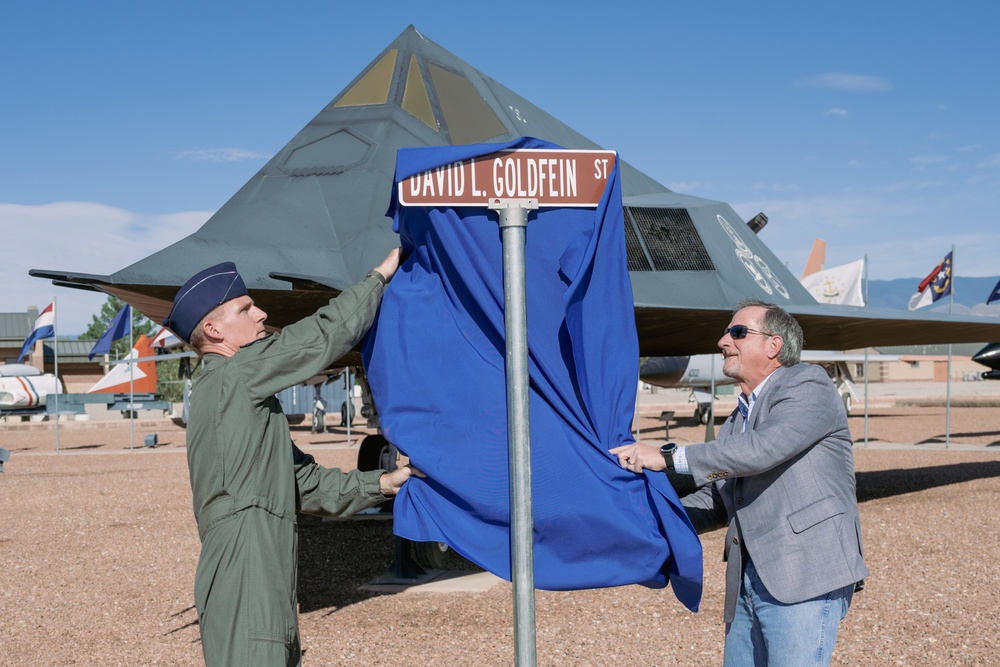 Holloman renames street after former CSAF