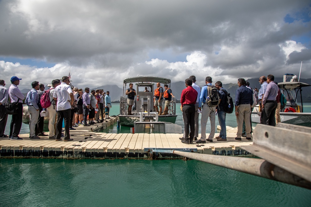 Protecting our Oceans, Near and Far: MCBH shares environmental protection concepts with Indo-Pacific Partners.