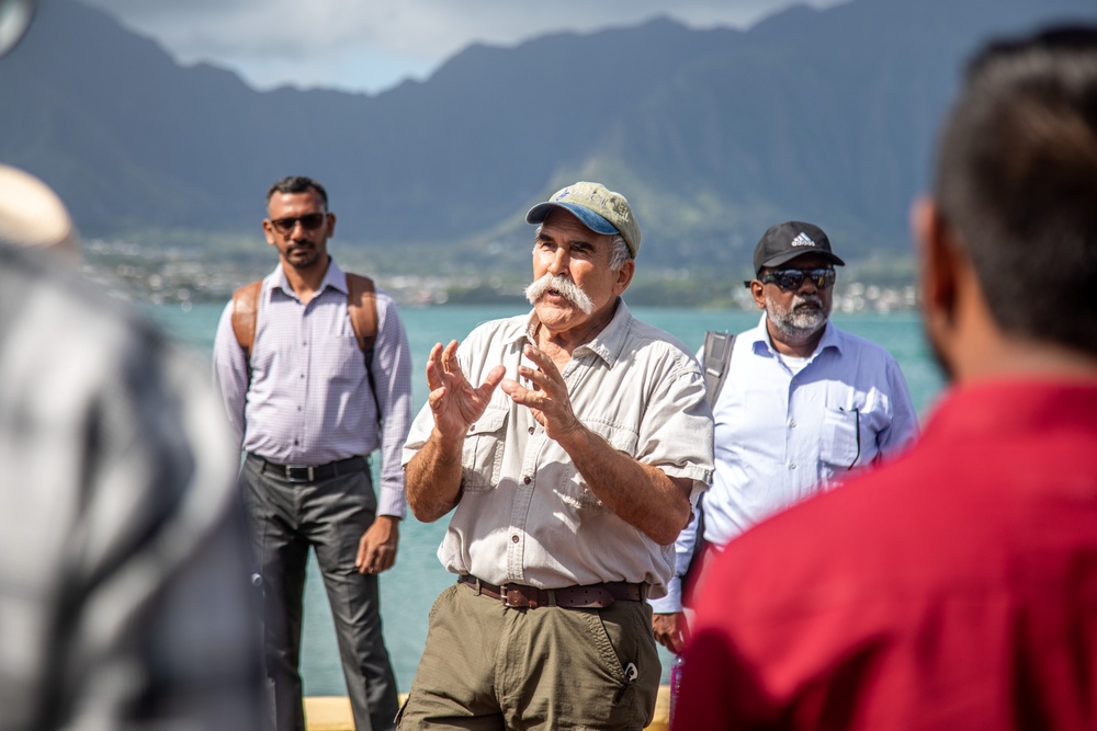 Protecting our Oceans, Near and Far: MCBH shares environmental protection concepts with Indo-Pacific Partners.