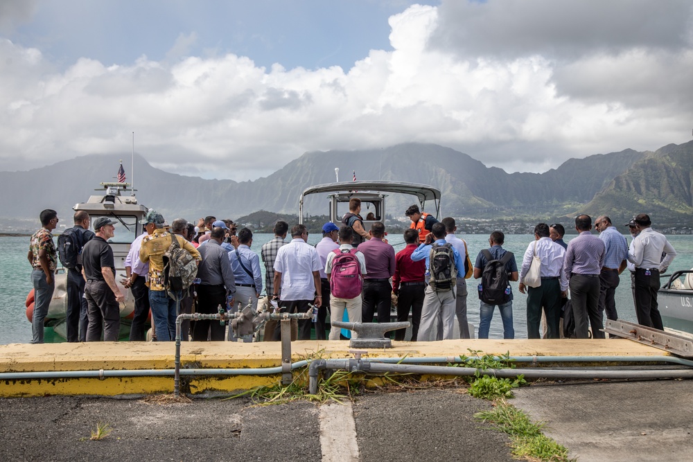 Protecting our Oceans, Near and Far: MCBH shares environmental protection concepts with Indo-Pacific Partners.