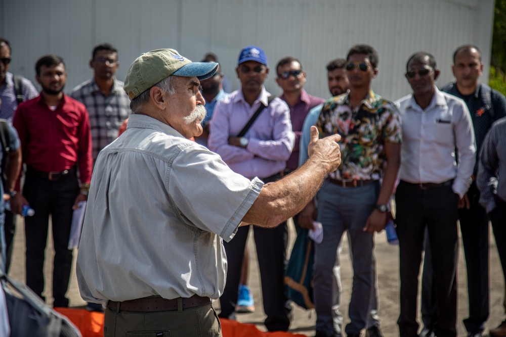 Protecting our Oceans, Near and Far: MCBH shares environmental protection concepts with Indo-Pacific Partners.
