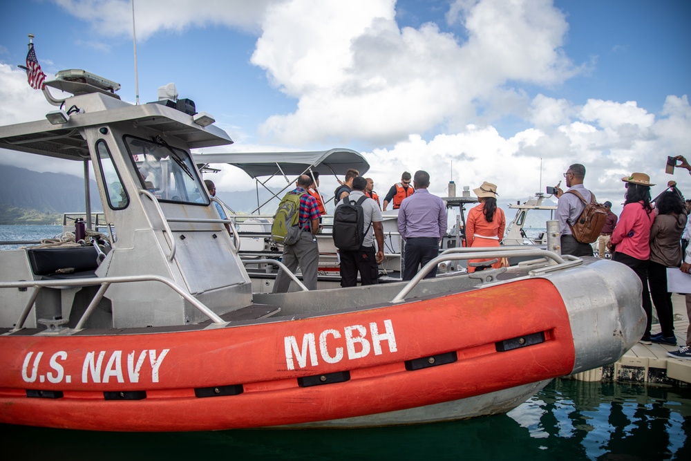Protecting our Oceans, Near and Far: MCBH shares environmental protection concepts with Indo-Pacific Partners.