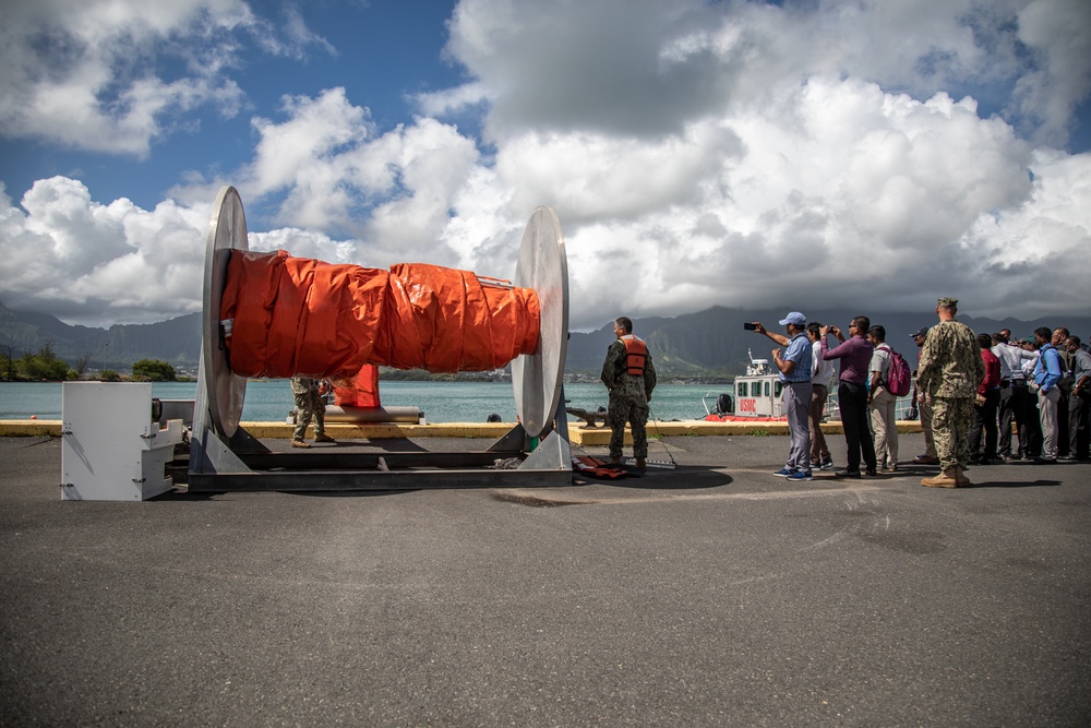 Protecting our Oceans, Near and Far: MCBH shares environmental protection concepts with Indo-Pacific Partners.