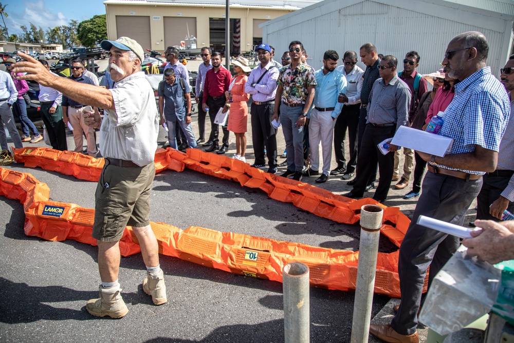 Protecting our Oceans, Near and Far: MCBH shares environmental protection concepts with Indo-Pacific Partners.