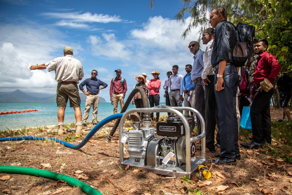 Protecting our Oceans, Near and Far: MCBH shares environmental protection concepts with Indo-Pacific Partners.