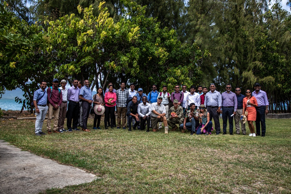 Protecting our Oceans, Near and Far: MCBH shares environmental protection concepts with Indo-Pacific Partners.