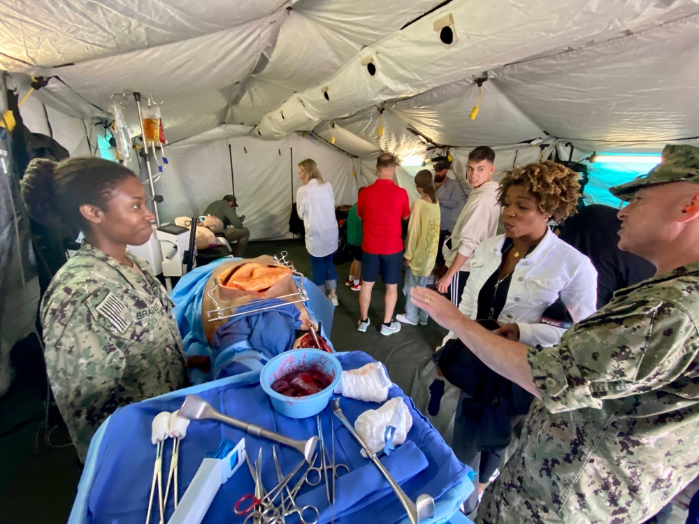 Expeditionary Navy Medicine Featured at America’s Air Show