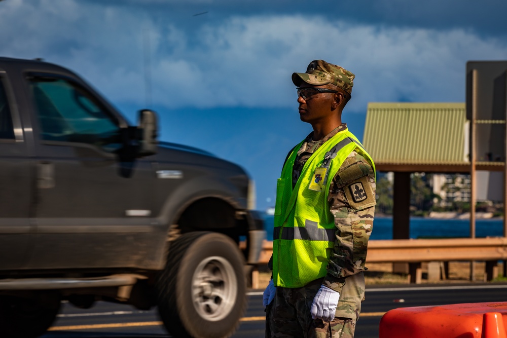 Lahaina's Resilience: JTF-50 Supports Maui Community Return