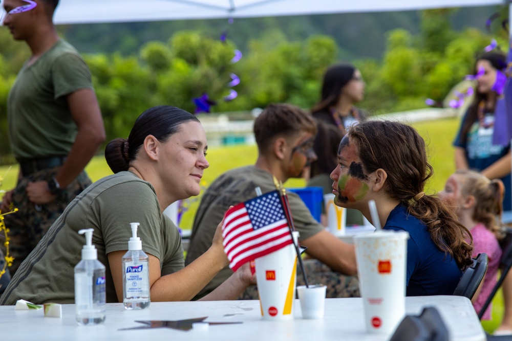 MALS-24 Marines Volunteer at Ahuimanu Elementary School