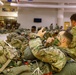 82nd Airborne Division Paratroopers conduct night jump during JRTC