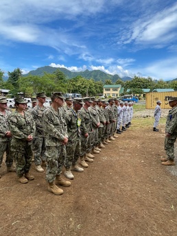 Brookes Point School Ribbon Cutting (NMCB-3)