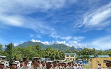 COMBINED U.S.-AFP TEAM BUILD 2-CLASSROOM SCHOOLHOUSE IN PALAWAN, PHILIPPINES