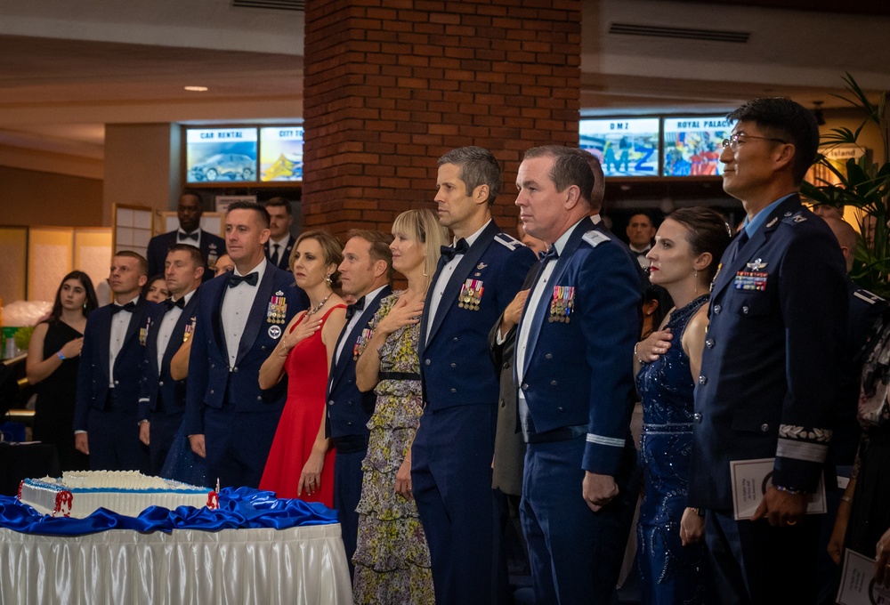 Celebrating pride, heritage at the 76th Air Force Ball on the Korean Peninsula