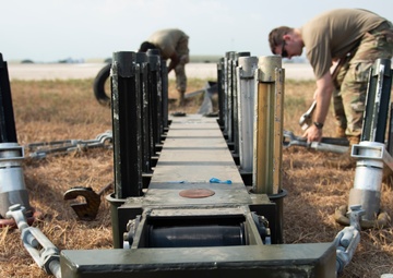 Turkish Air Force F-4 Fighter Jet Conducts Aircraft Arresting System Test in Collaboration with U.S. Air Force