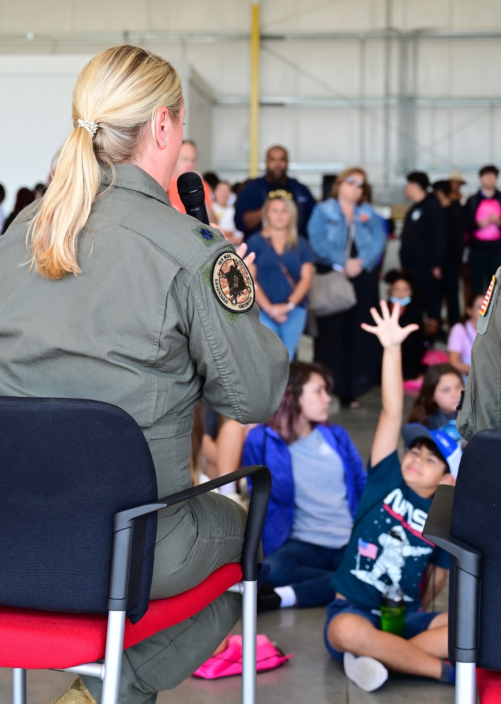 165th Airlift Wing and 117th Air Control Squadron participate in Girls in Aviation Day