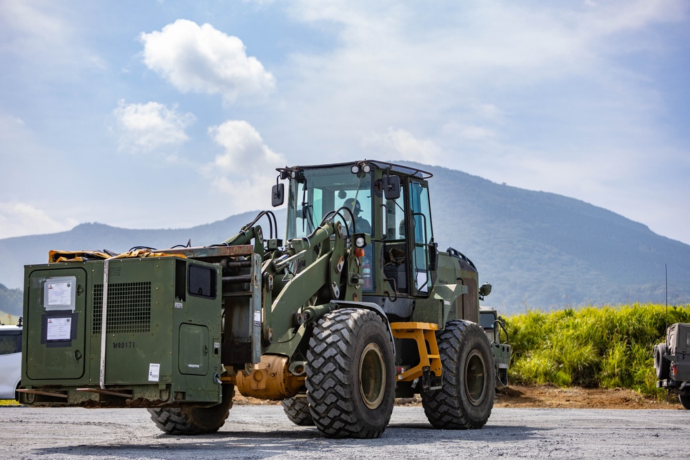 Planning for Success - Japan Ground Self-Defense Force, U.S. Marines, and Sailors prepare Kirishima Training Area for airfield damage repair training