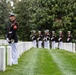 Military Funeral Honors are Conducted for U.S. Marine Corps Cpl. Spencer Collart in Section 52